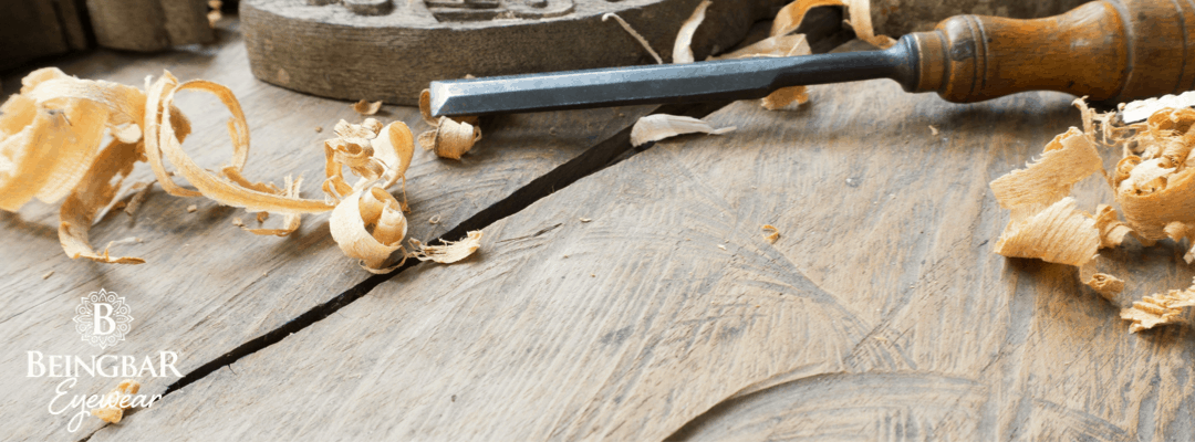 Wooden sunglasses are often handmade Wooden sunglasses are often handmade