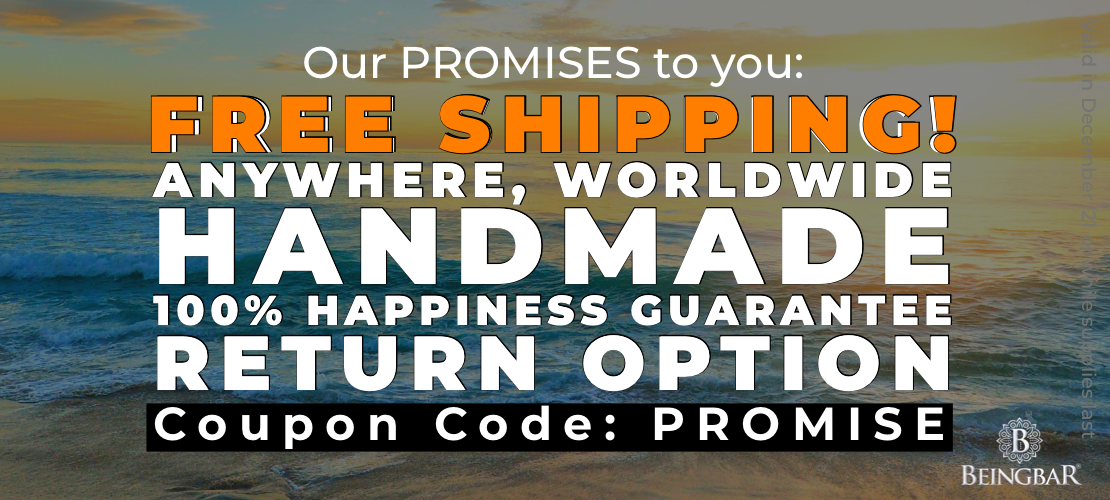Our Brand Promise - Free Worldwide Shipping on BEINGBAR.COM