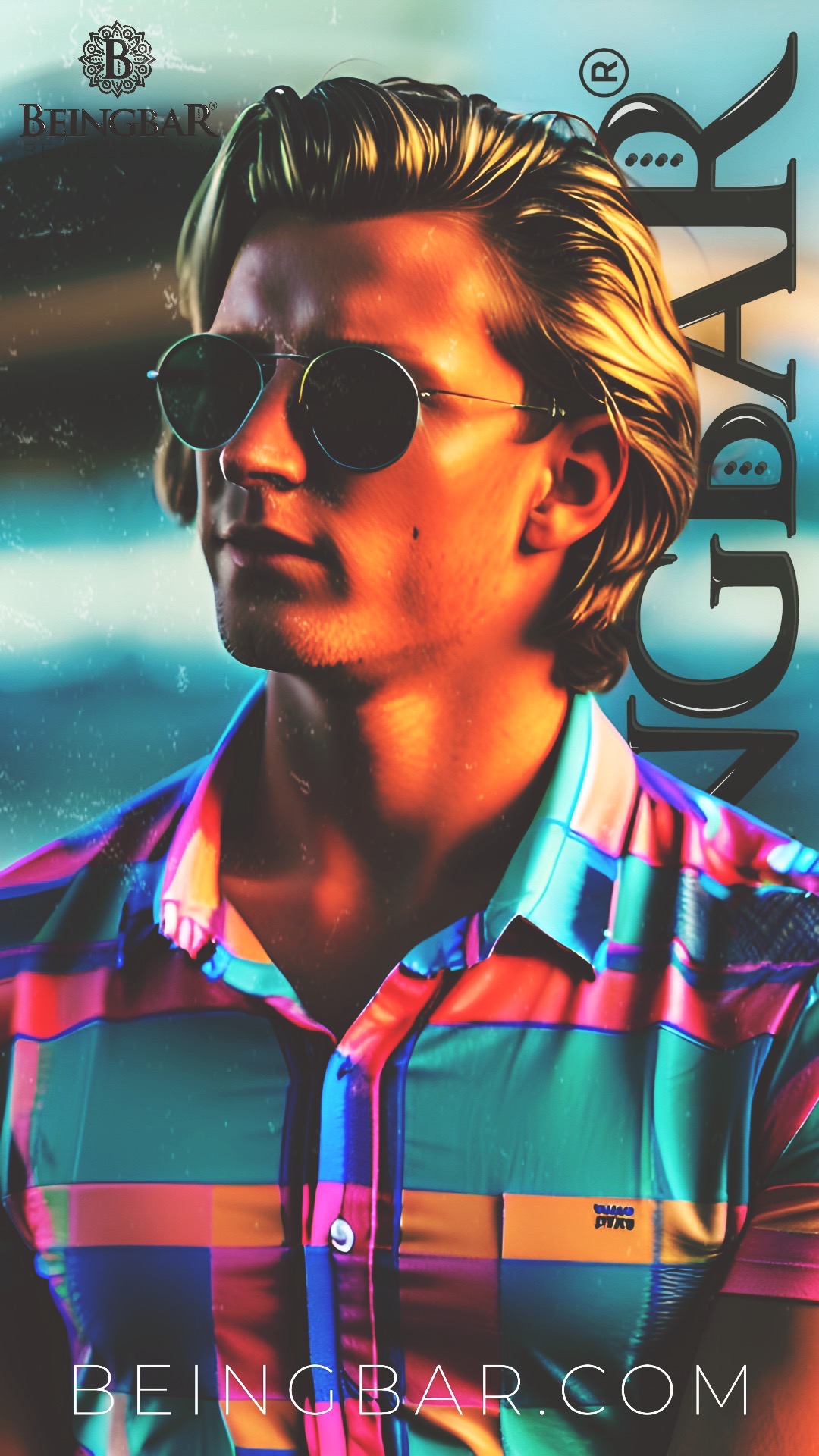 BEINGBAR Eyewear image Model Ronald BEINGBAR Eyewear image Model Ronald