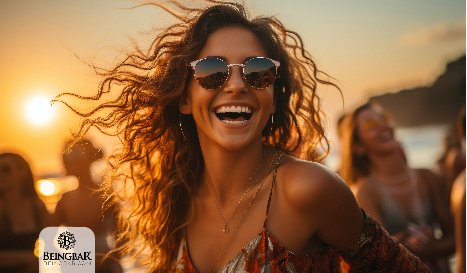 Each pair of sunglasses tells a unique story about the person wearing them